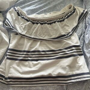 Z-Supply Striped Off Shoulder Top